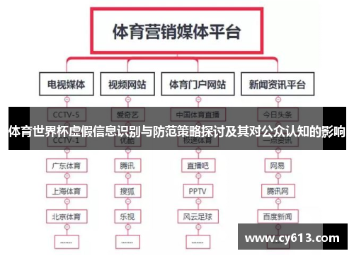 体育世界杯虚假信息识别与防范策略探讨及其对公众认知的影响